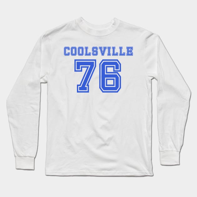 COOLSVILLE 76 Long Sleeve T-Shirt by RoserinArt